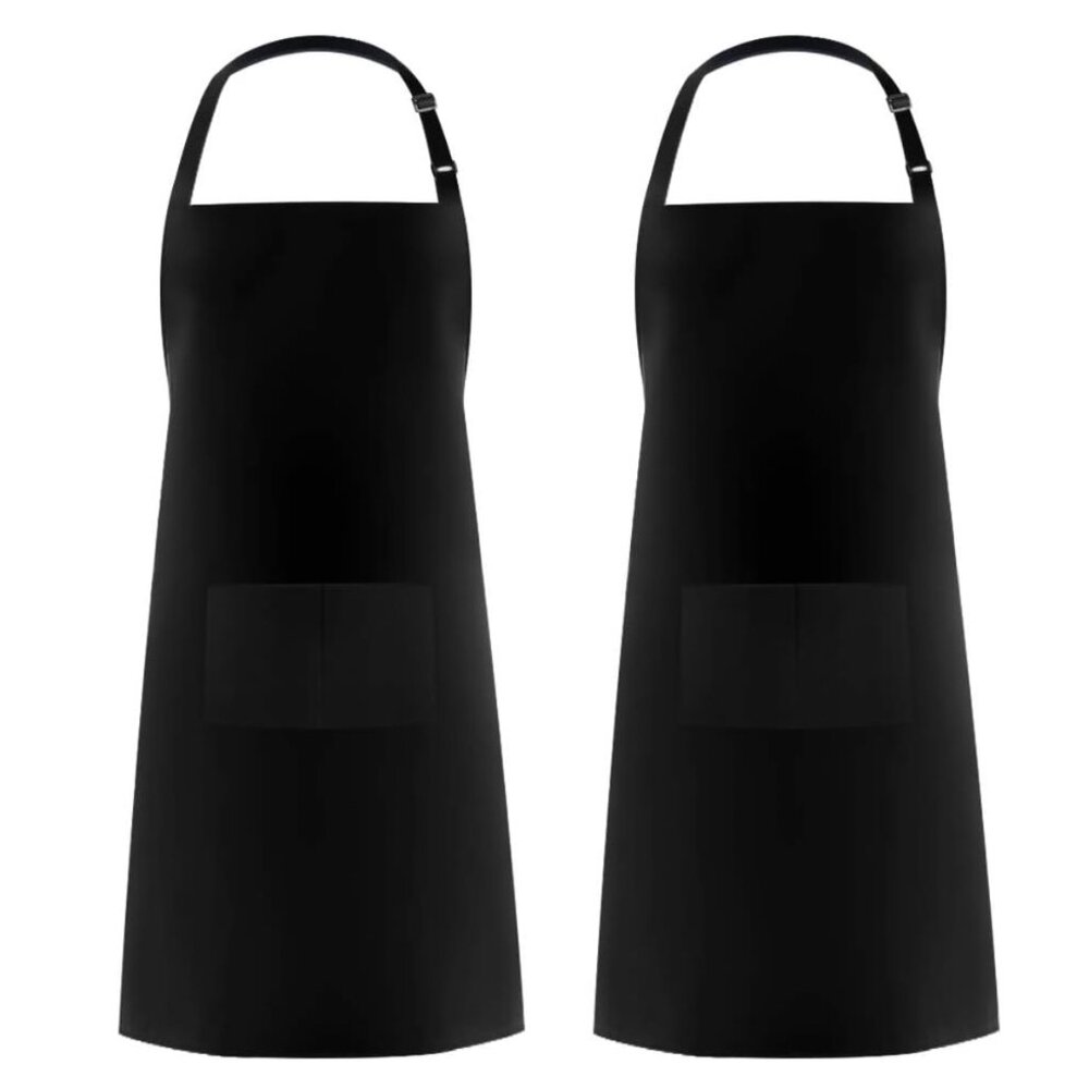 TWO - Luxury Cotton Chef Aprons – Timeless Protection & Style